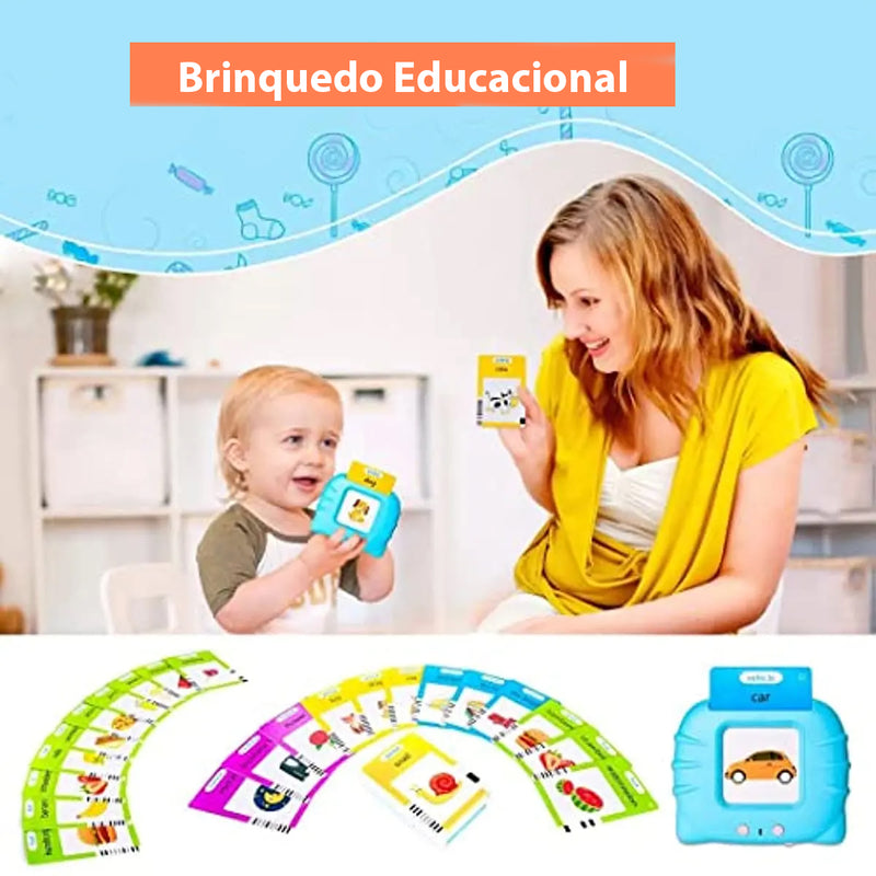 Fale inglês! ™ Brinquedo Educacional Para Aprender Inglês - 224 Palavras