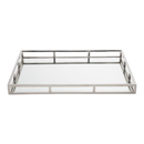 Bandeja de Aço Inox Cromado com Espelho 56cm