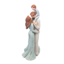 Figura Decorativa Família de Resina 28,5cm
