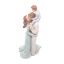 Figura Decorativa Família de Resina 28,5cm