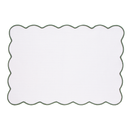 Jogo Americano Retangular Cloud Poliester Branco 30x45