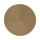 Jogo Americano Redondo Avulso Luna Bronze Brown 38cm
