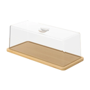 Porta Pão Retangular em Bambu Brisa 37,2cm