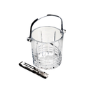 Balde para Gelo Grego com Alça e Pegador Cristal 15cm