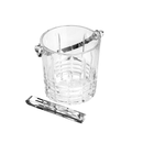 Balde para Gelo Grego com Alça e Pegador Cristal 15cm