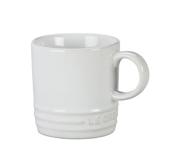 Caneca De Cappuccino Ceramica Branco Le Creuset - 200 ml