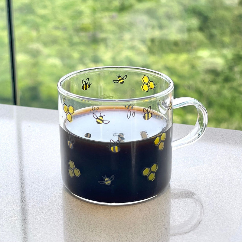 Caneca de Vidro Abelha Bee 125ml