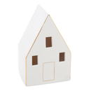 Escultura Casa Refugio de Luz Cerâmica 18,5cm