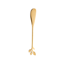 Jogo 6 Talheres Leaves Inox Dourado