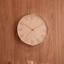 Relógio de Parede Plástico Modern Branco 30,5cm