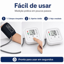 Pressão Fácil™ — Aparelho de Pressão Digital Arterial + BRINDE