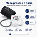 Pressão Fácil™ — Aparelho de Pressão Digital Arterial + BRINDE