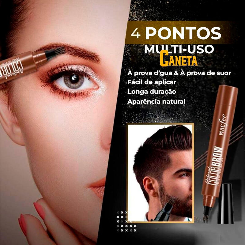 Caneta multiuso de 4 pontos sobrancelhas BeadPen® - Loja Continente