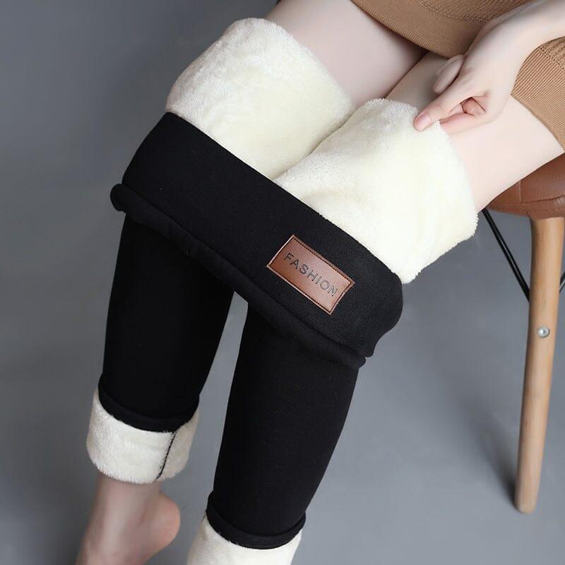 Calça legging forro de lã térmica cashmere - Loja Continente