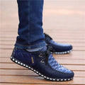 Sapato Casual Masculino Moderno Preto, Azul, Branco- Spring Lime - Loja Continente