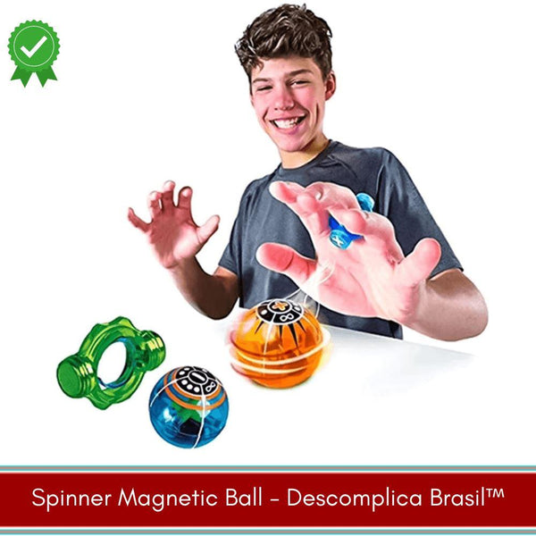 Spinner Magnetic Ball - Descomplica Brasil™ - Loja Continente